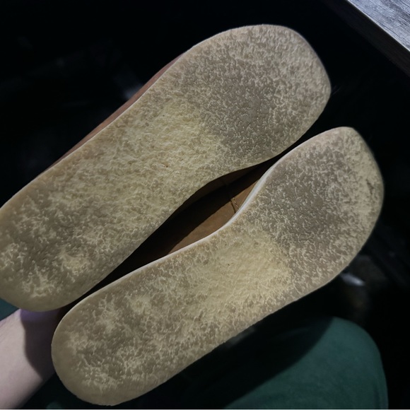 Clarks Wallabee Padmora Brown Leather Loafers - Picture 4 of 7